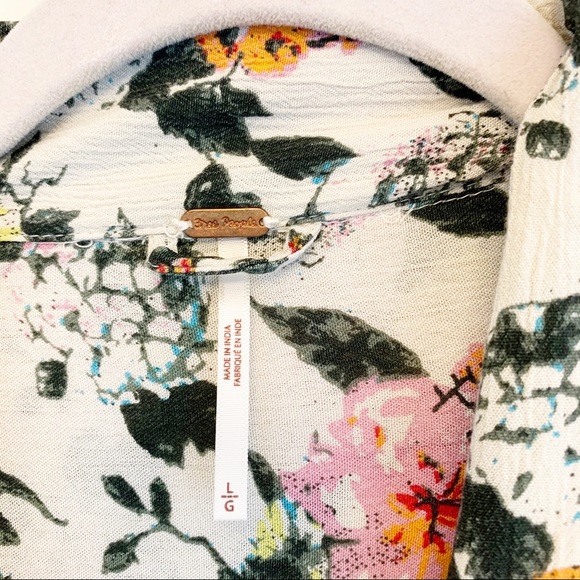 Free People | Large Sierra Jumpsuit Multi Floral - Picture 6 of 7